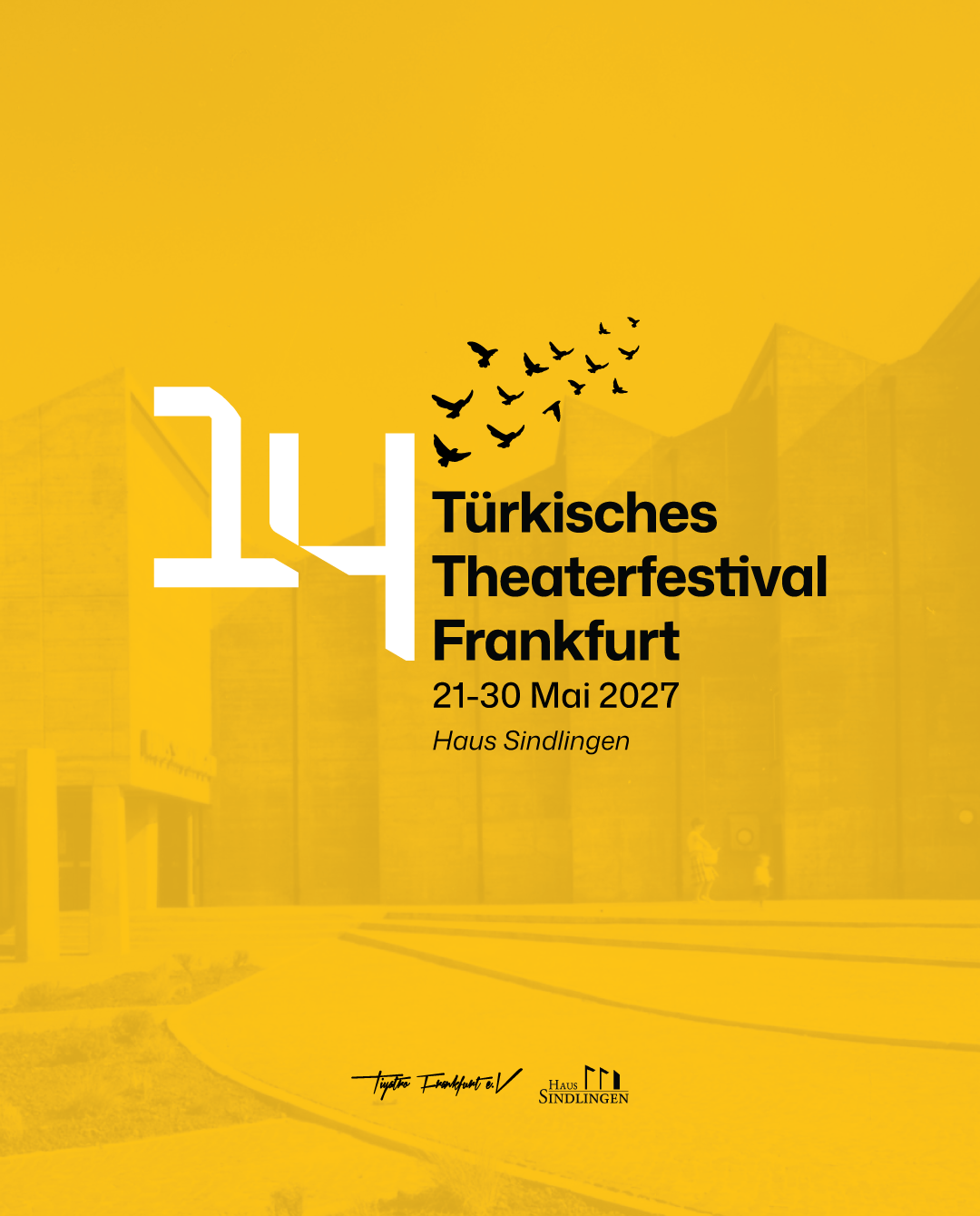 14. Frankfurt Türk Tiyatro Festivali 2027 afişi
