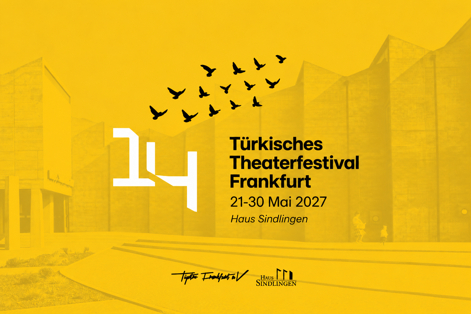 14. Frankfurt Türk Tiyatro Festivali afişi